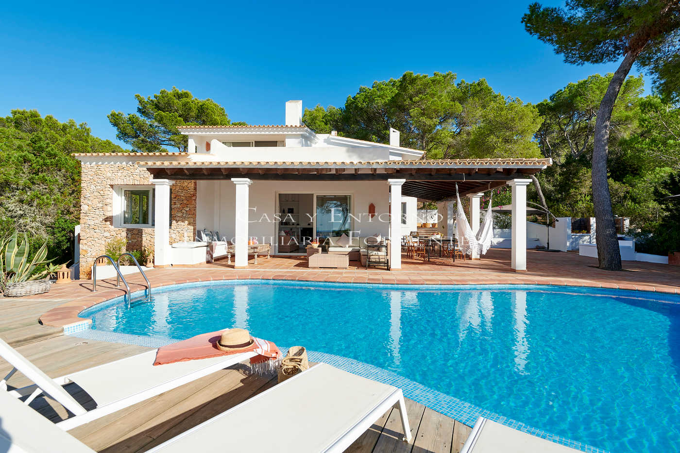 Villa con vista fantastica su tutta  Formentera e  Ibiza