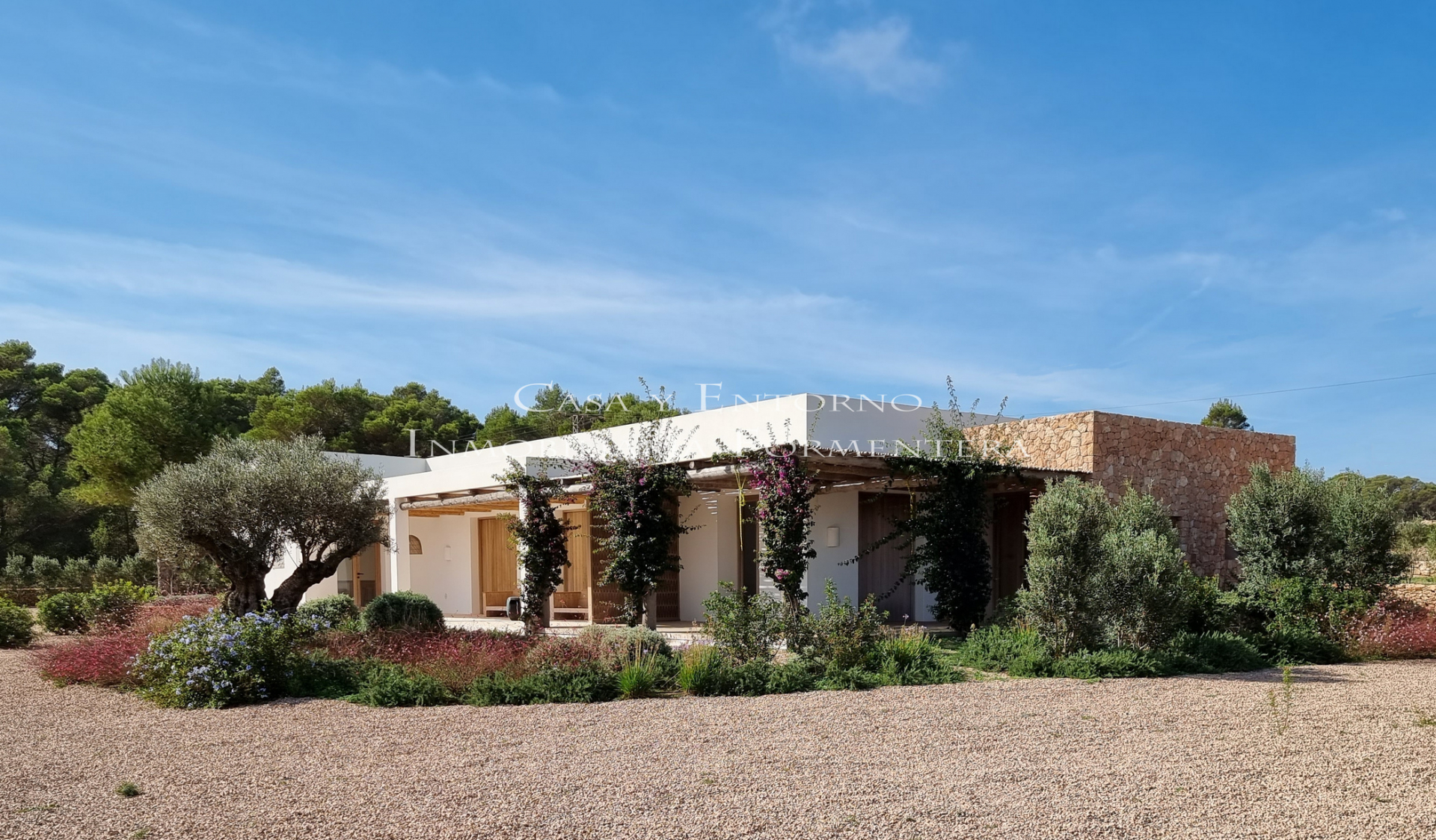 Villa di nuova costruzione situata nella zona di La Mola, Formentera.
