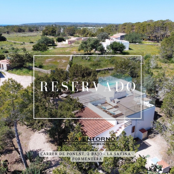 Casa di campagna molto bella in stile mediterraneo a Formentera.