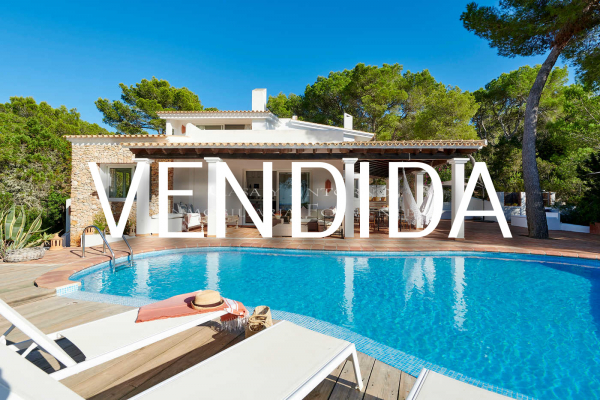 Villa con vista fantastica su tutta  Formentera e  Ibiza