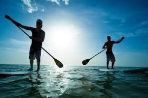 Voglia di sport: il puddle surf a Formentera